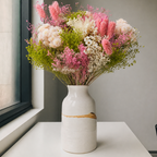 bouquet lilla fantasy fiori essiccati 